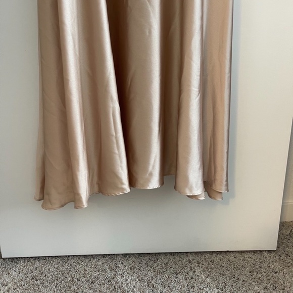 Show Me Your Mumu Faith Maxi Dress - SIZE LARGE - CHAMPAGNE COLOR - Picture 4 of 11